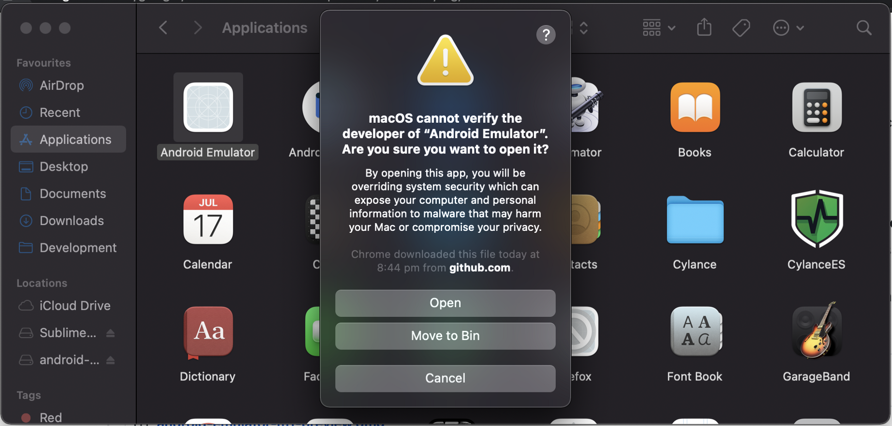 download emulator android mac